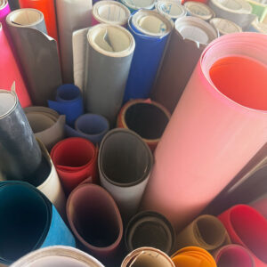 Mixed vinyl stock